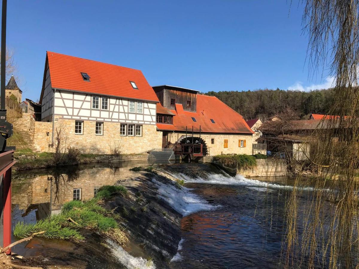 Ferienwohnung Auszeit Am Kurpark Bad Berka - Balkon - Ruhige Lage- Gratis Parkplatz & Wlan Esterno foto