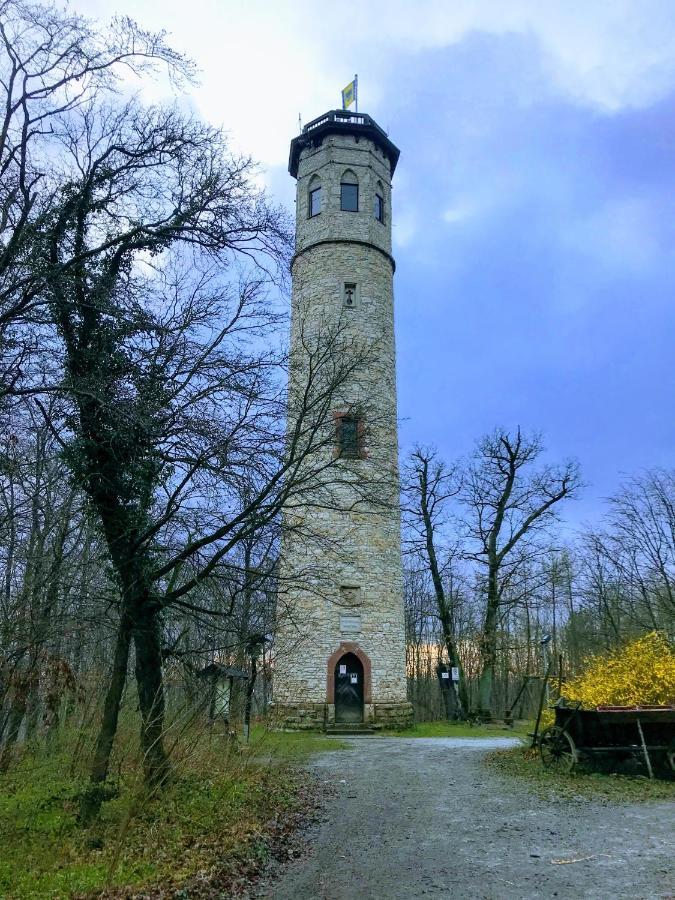 Ferienwohnung Auszeit Am Kurpark Bad Berka - Balkon - Ruhige Lage- Gratis Parkplatz & Wlan Esterno foto